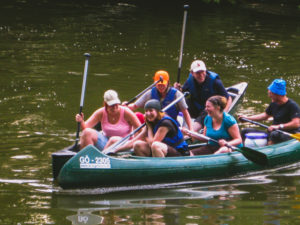 Gruppentouren/Aktivwochenende mit Kanu- oder Schlauchboot- Tour, Übernachtung und Versorgung
